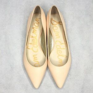Sam Edelman RAE Flats Light Blush Pink Leather